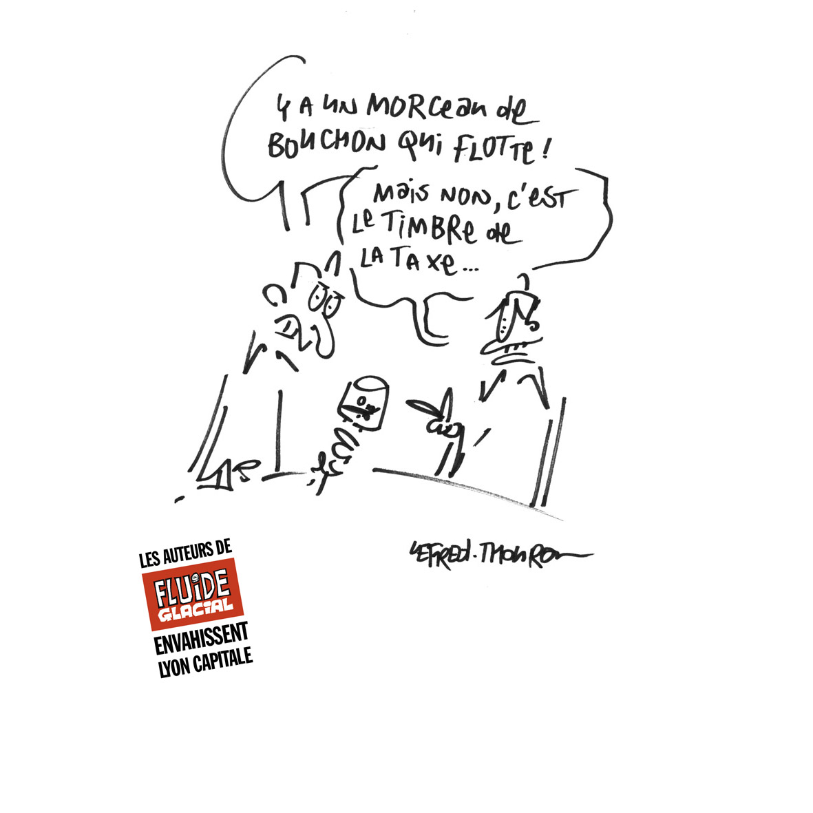 Lefred Thouron - Taxe vin ()