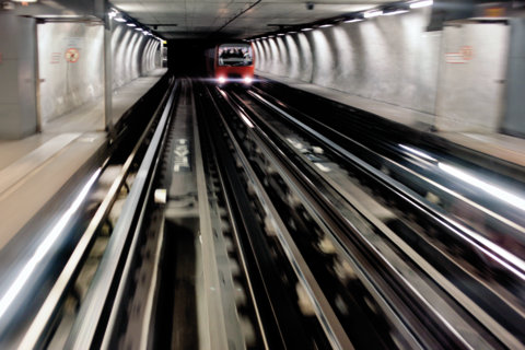 Le métro lyonnais © Tim Douet