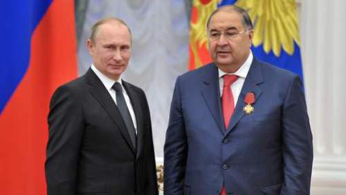 Vladimir Poutine et Alicher Ousmanov © DR
