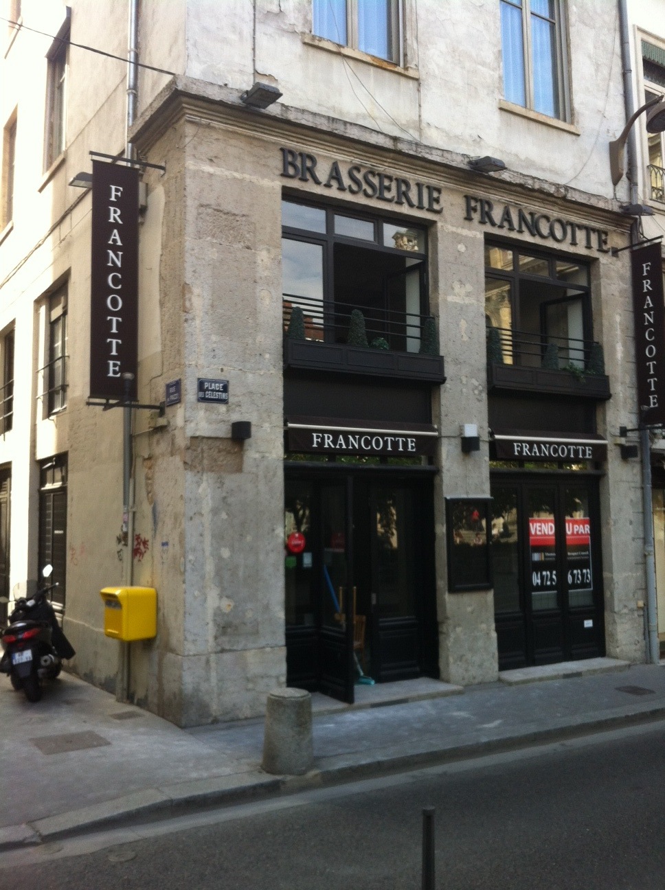 Francotte, place des Célestins, Lyon © GL