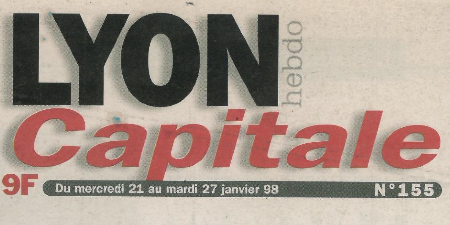 Lyon Capitale n°155, 21janvier 1998, © Lyon Capitale