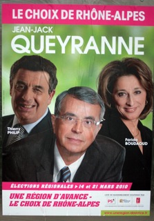 Queyranne affiche régionales () Queyranne affiche régionales ()