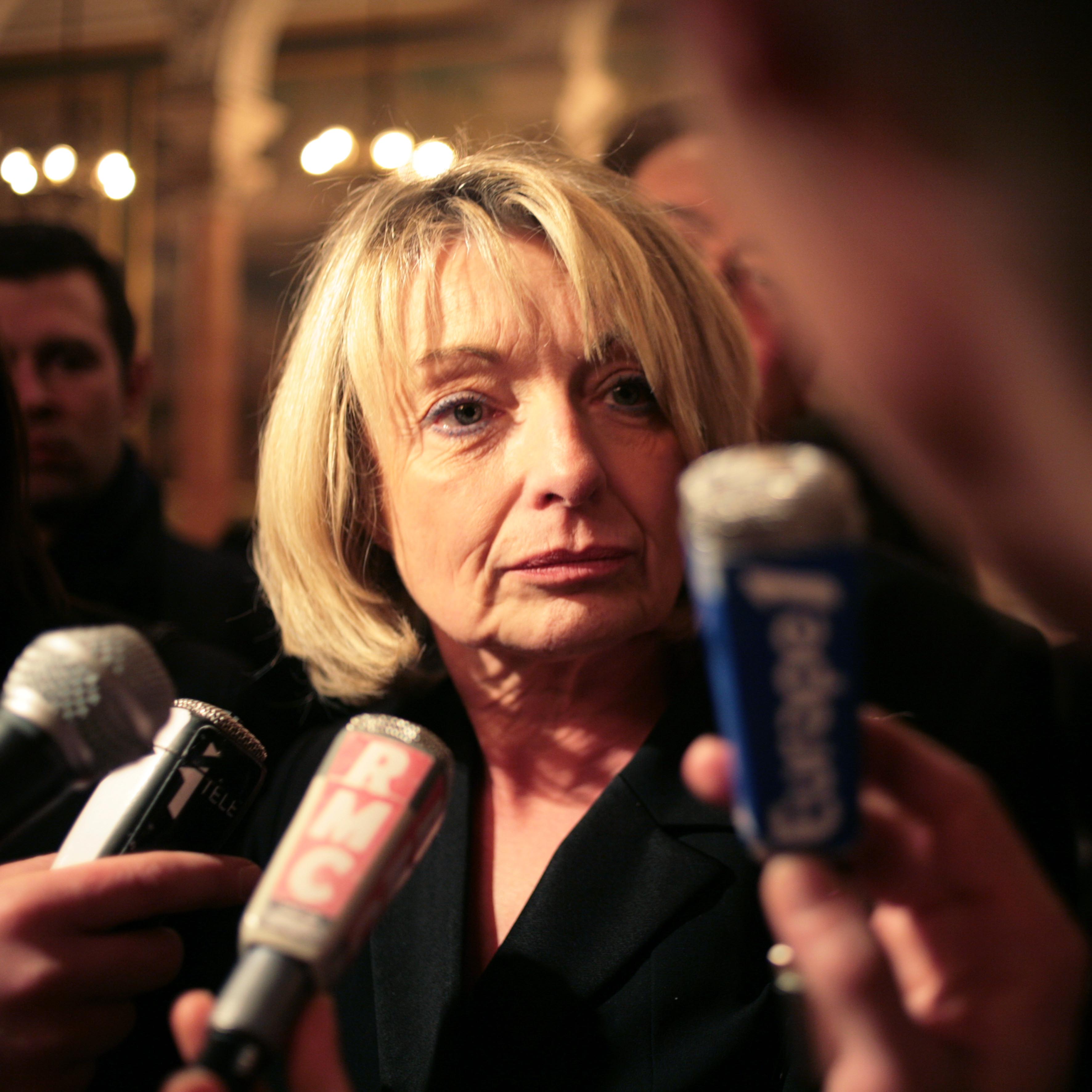 Françoise Grossetête, lors du premier tour des élections régionales 2010 © Tim Douet