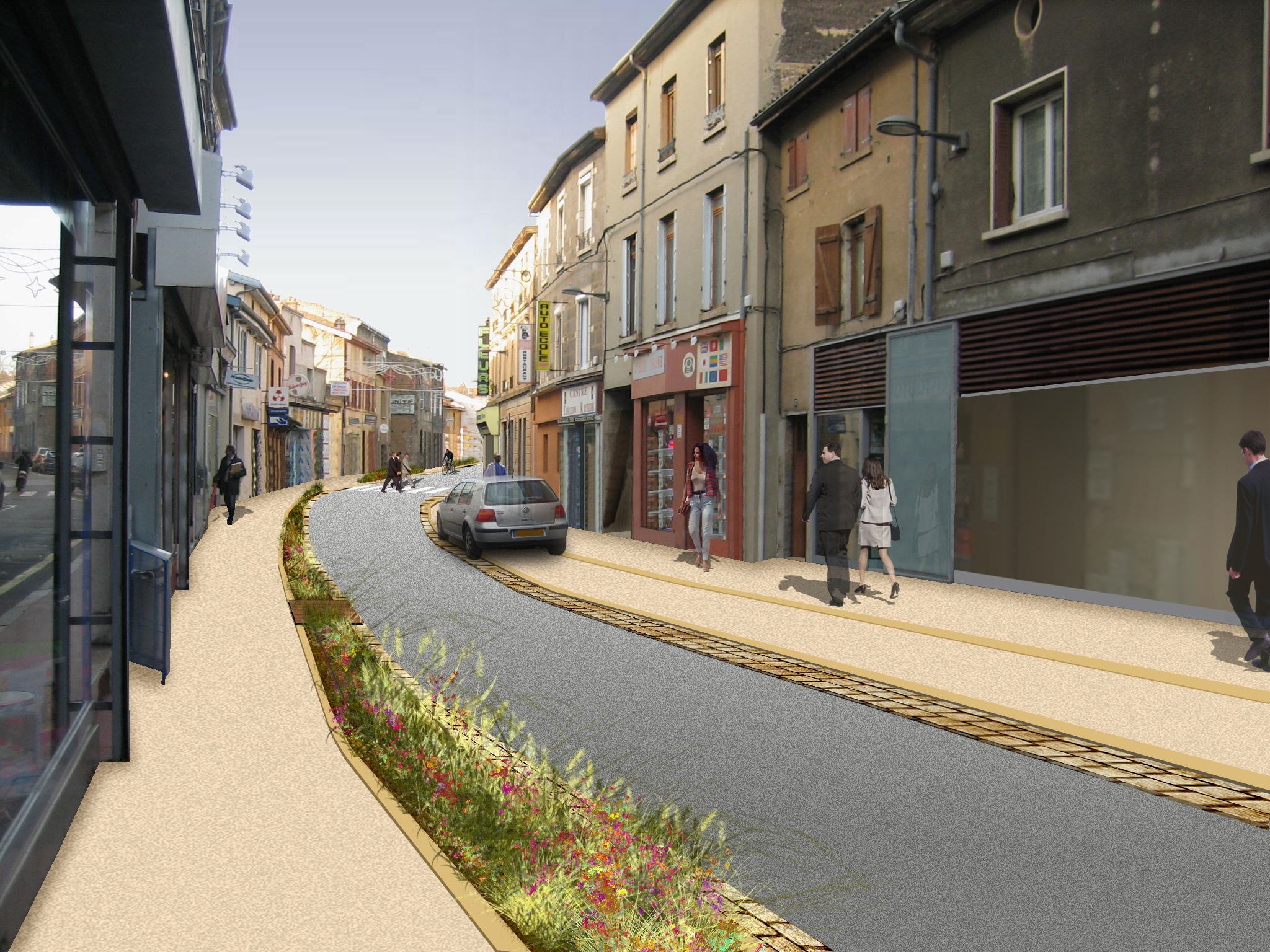 Pierre-Bénite, après les travaux Pierre-Bénite, après les travaux
