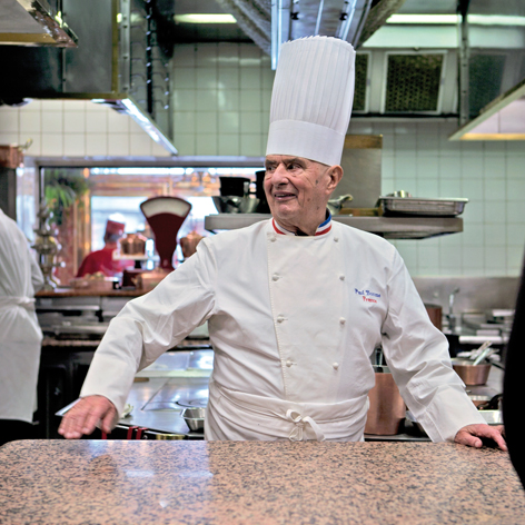 Paul Bocuse en son domaine