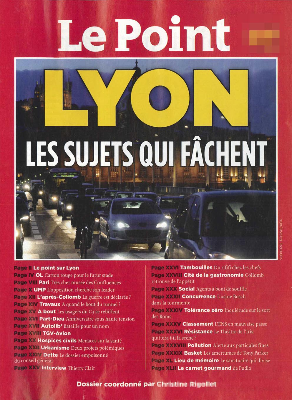 Sommaire du point sur Lyon  ()