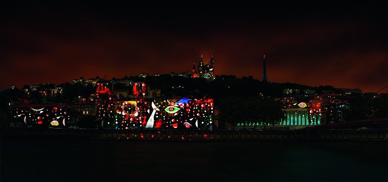 Et si..., de Daniel Klipper, Fête des lumières 2012 Et si..., de Daniel Klipper, Fête des lumières 2012