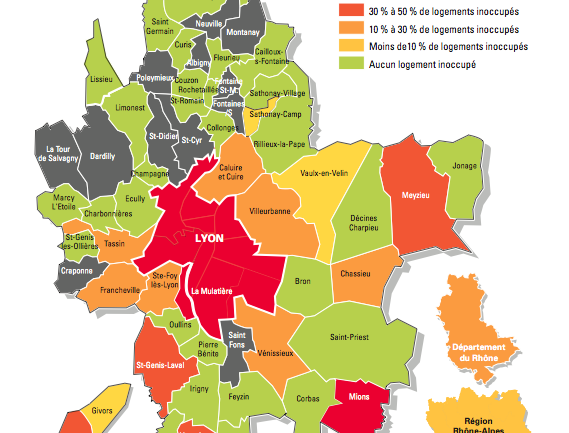 LC 715 Carte logts vacants