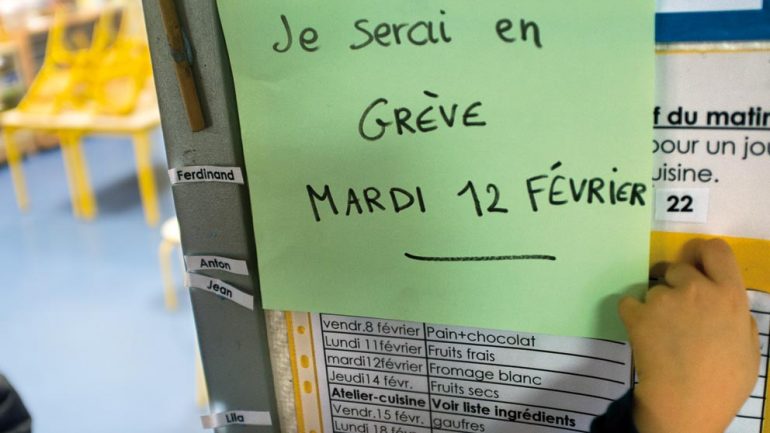 Greves mardi 12 fev © tim douet