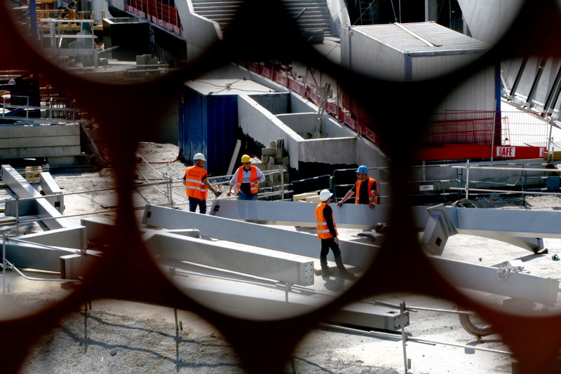 Le secteur du bâtiment est mal en point, particulièrement dans le Rhône © Tim Douet