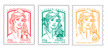 Timbres Marianne