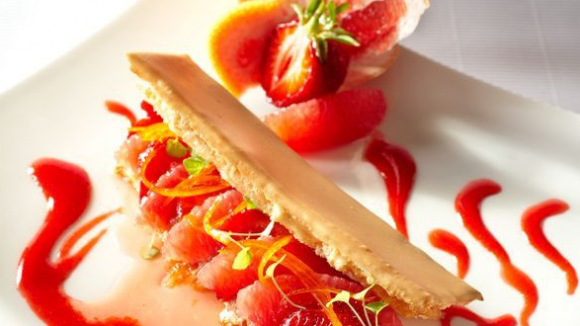 Allumette fraise pamplemousse: Guy Lassausaie