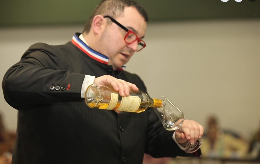 Fabrice Sommier, sommelier du restaurant Georges Blanc