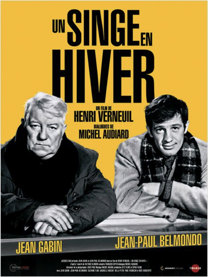 Un singe en hiver affiche () Un singe en hiver affiche ()