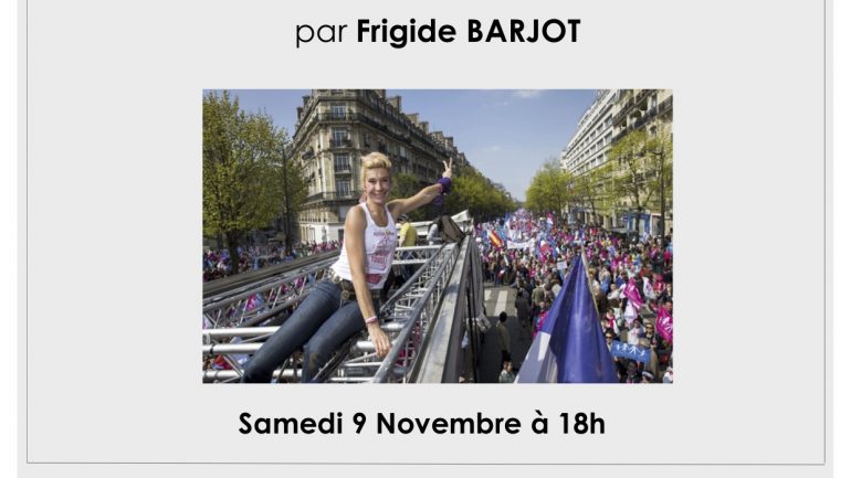 Affiche-conf-frigide-barjot-mariage-9-nov-2013