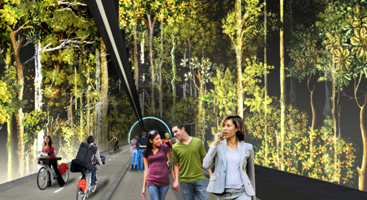 Tunnel Croix-Rousse, projet Skertzo Tunnel Croix-Rousse, projet Skertzo