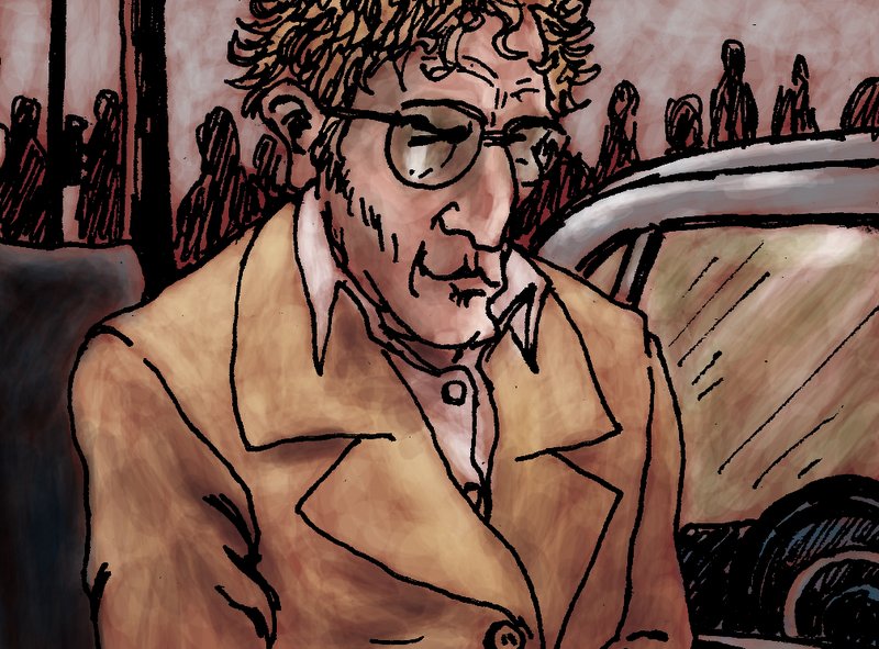 Louis Guillaud dit Loulou la Carpe, dessin extrait de la BD “Le Gang des Lyonnais et autres vraies histoires lyonnaises” © David Mohamed Louis Guillaud dit Loulou la Carpe, dessin extrait de la BD “Le Gang des Lyonnais et autres vraies histoires lyonnaises” © David Mohamed