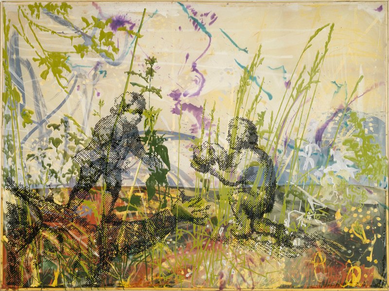 Sigmar Polke, Jeux d'enfants, 1988 (centre Pompidou, Paris) © Centre Pompidou/Adagp