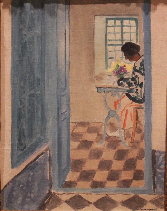 Albert Marquet, Intérieur à Sidi Bou Saïd. Albert Marquet, Intérieur à Sidi Bou Saïd.
