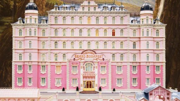 Grand Budapest Hotel détail affiche