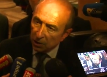 Gérard Collomb capture écran