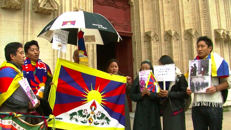 manif tibet