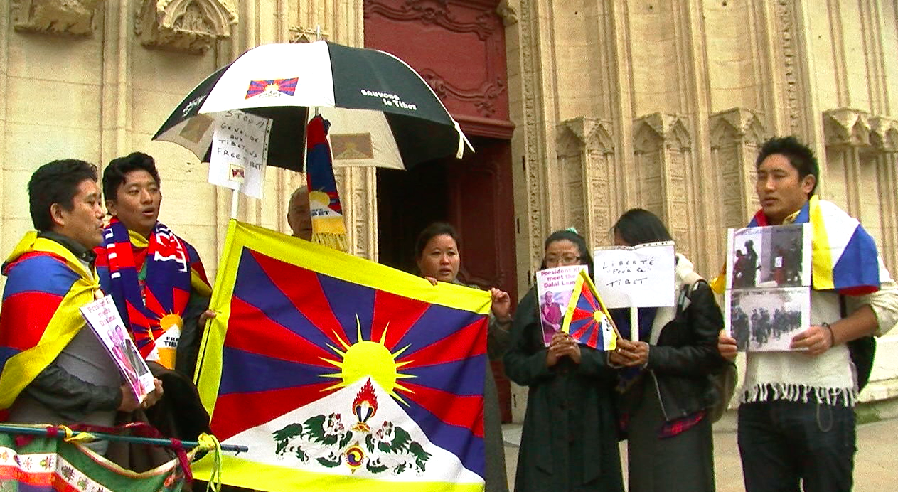 manif tibet