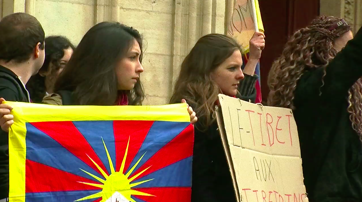 manif tibet