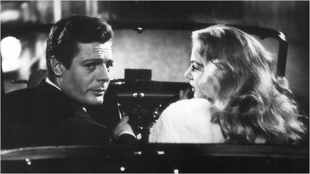 Marcello Mastroianni et Anita Ekberg dans “La dolce vita”, de Federico Fellini © DR Marcello Mastroianni et Anita Ekberg dans “La dolce vita”, de Federico Fellini © DR