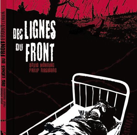 Des lignes du front, de David Möhring et Philip Rieseberg (détail de la couverture)