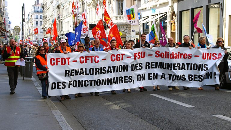 Manifestation fonction publique