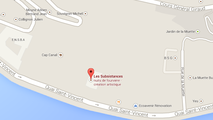 Carte Les subsistances () Carte Les subsistances ()