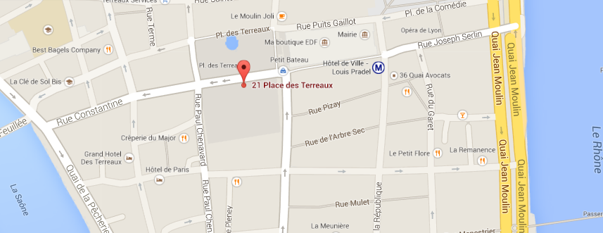 Carte Archipel Centre de Culture Urbaine () Carte Archipel Centre de Culture Urbaine ()