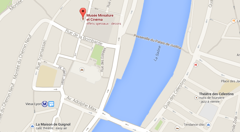 carte Musée Miniature et Cinéma () carte Musée Miniature et Cinéma ()