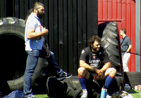 Chabal et Nallet Lou Rugby