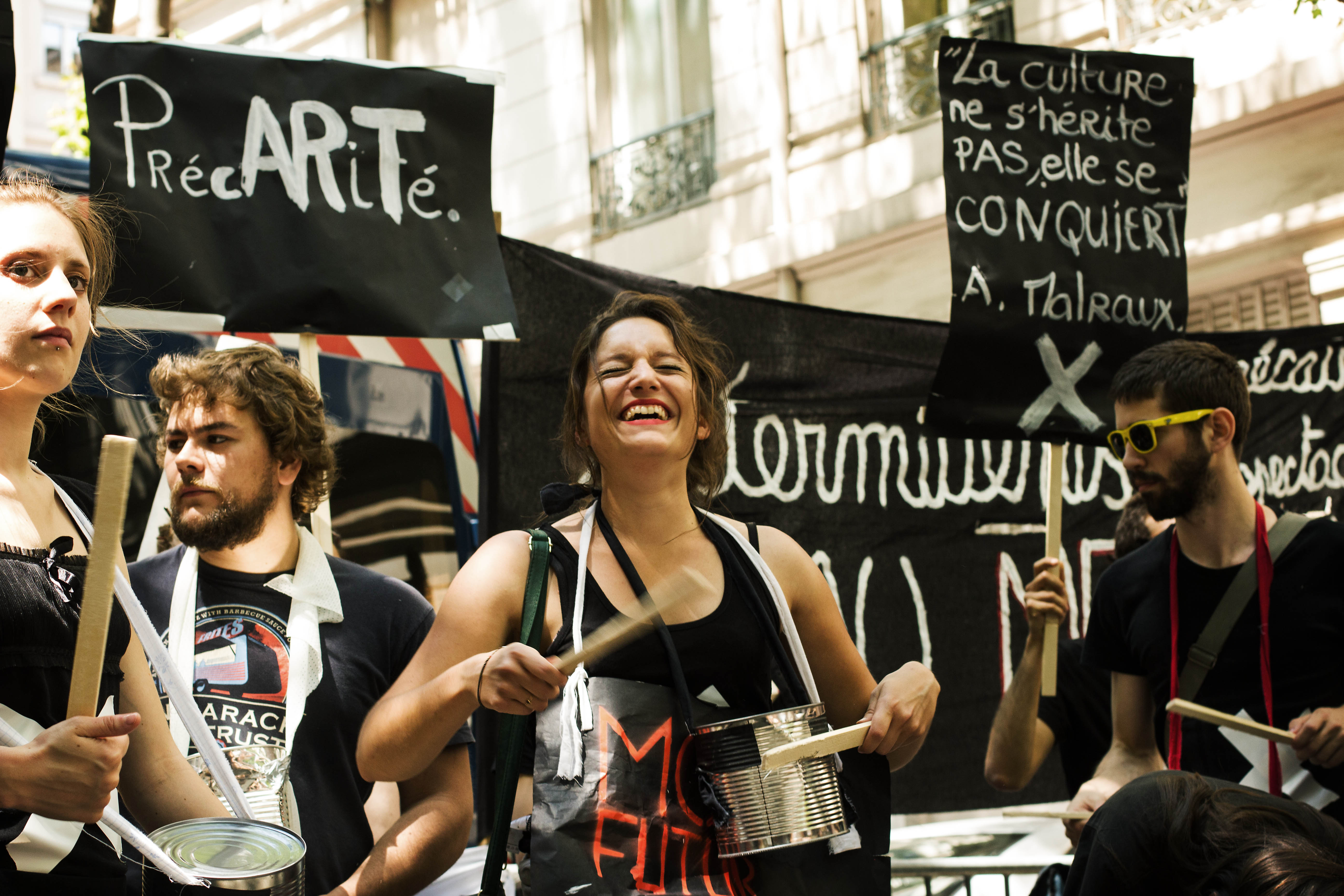 Intermittents - manifestation du 16 juin