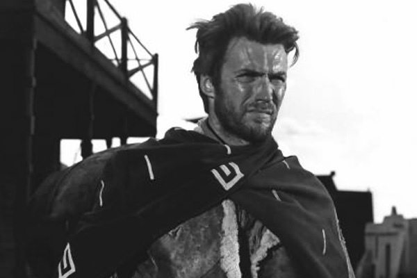 Clint Eastwood dans “Pour une poignée de dollars”, de Sergio Leone