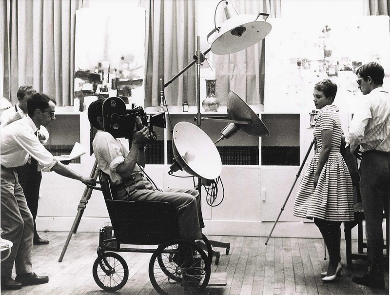 Jean-Luc Godard et Jean Seberg sur le tournage d’“A bout de souffle” © Raymond Cauchetier
