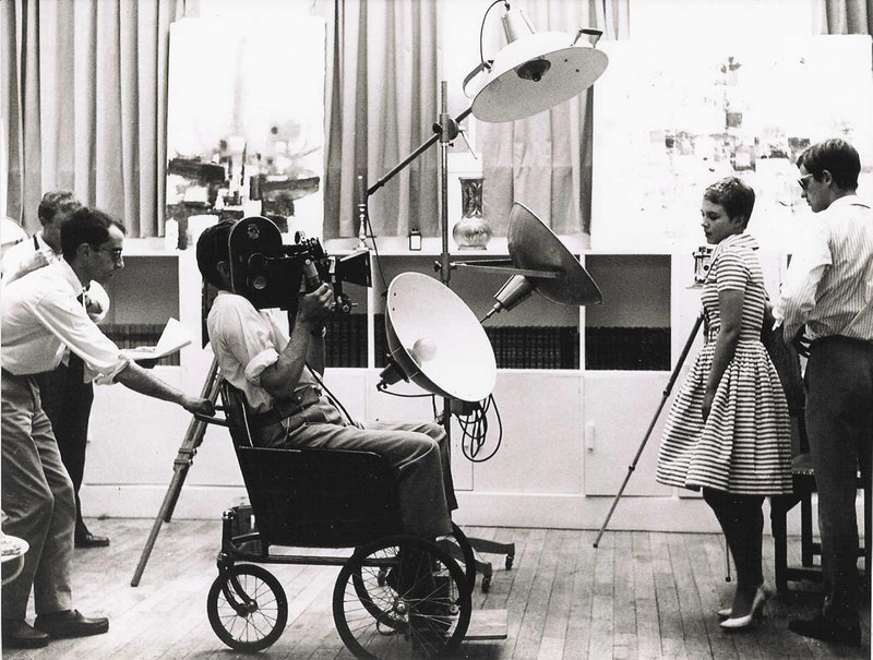 Jean-Luc Godard et Jean Seberg sur le tournage d’“A bout de souffle” © Raymond Cauchetier Jean-Luc Godard et Jean Seberg sur le tournage d’“A bout de souffle” © Raymond Cauchetier