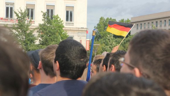 supporters france allemagne bellecour