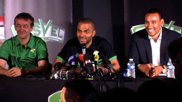 Asvel Pierre vincent Tony Parker Gaetan Muller