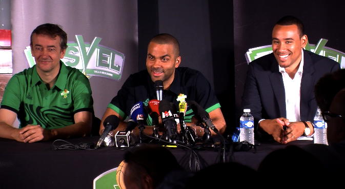 Asvel Pierre vincent Tony Parker Gaetan Muller