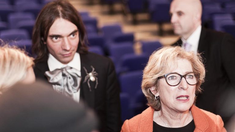 Geneviève Fioraso et Cédric Villani à la Doua