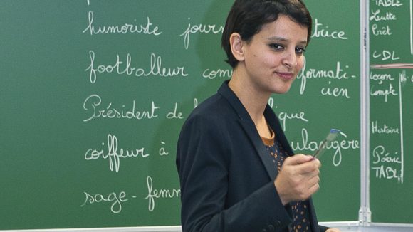 Najat Vallaud-Belkacem ministre de l'éducation