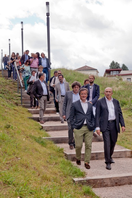 Le parc de la Passerelle dans le 5e