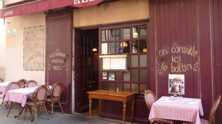 café comptoir abel terrasse