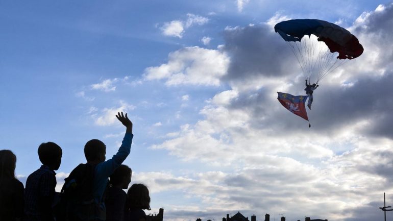 Célébration des 70ans de la libération de Lyon