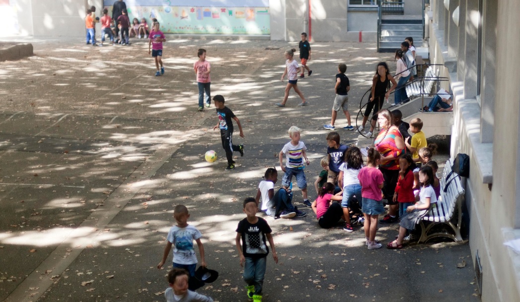 Les enfants de l'école Paul Painlevé pendant les activités ()