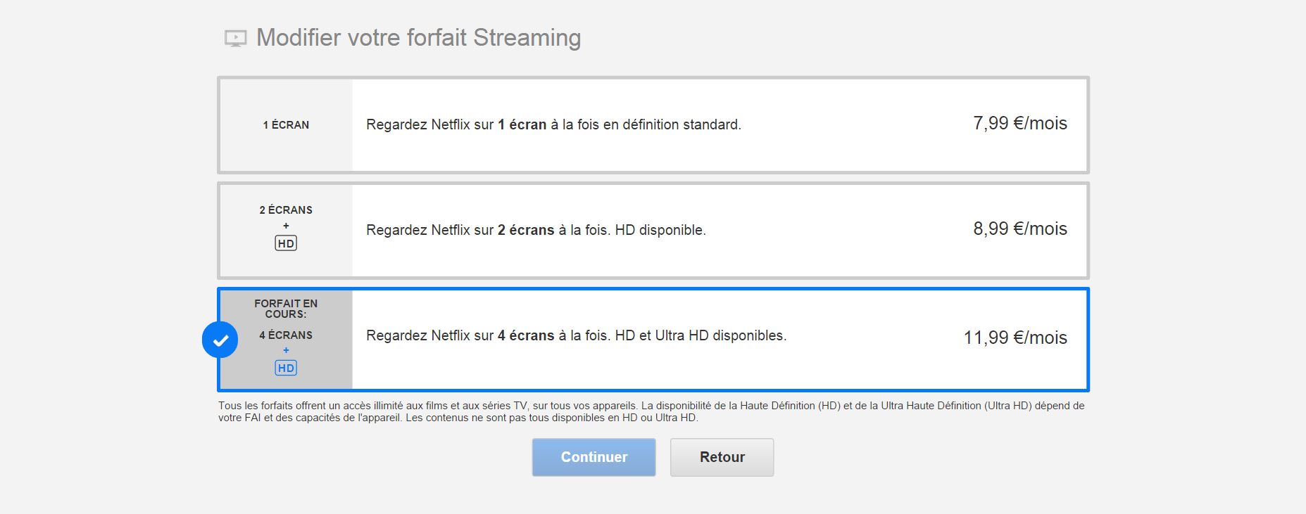 Netflix prix () Netflix prix ()