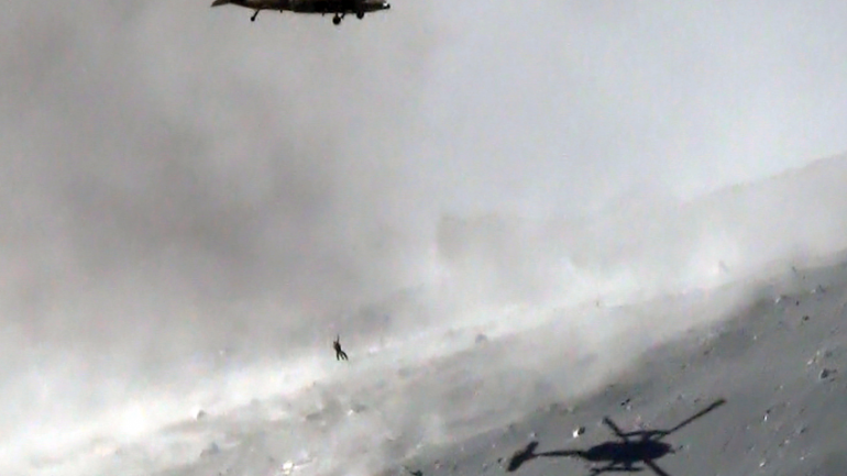 éruption d'un volcan au Japon